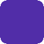 Violettes Quadrat mit abgerundeten Ecken